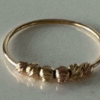 18k Gold Minimalist Ball Ring
